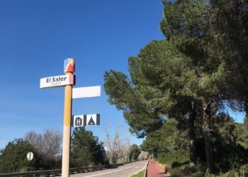 Llegada a la pedanía de El Saler.