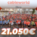 La Obra Social cableworld recauda 21.050€ en la VI Carrera y Marcha solidarias «Yo Dono Vida»