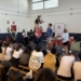 Los olímpicos García y Ribera forman en “valores” en el Colegio Muixara