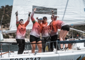 La vela femenina del CN Altea sube al pódium en la Liga Iberdrola