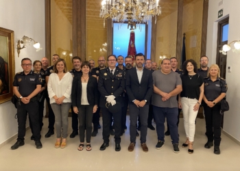 José María Pomares toma posesión como comisario de la Policía Local