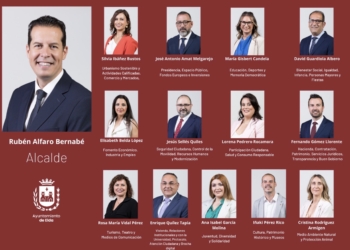 Rubén Alfaro da a conocer las delegaciones del nuevo equipo de gobierno