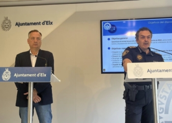 Elche presenta el dispositivo especial de seguridad para la Noche de San Juan