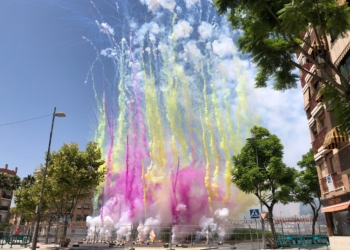 Reducción del impacto de las mascletás en la fuente monumental