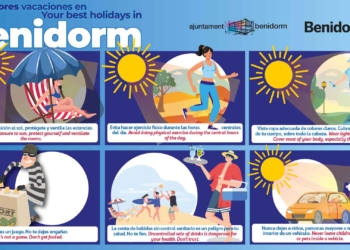 Benidorm lanza una campaña con consejos para mejorar la estancia de los turistas en la ciudad