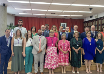 La nueva corporación salida de las urnas tras las elecciones municipales.