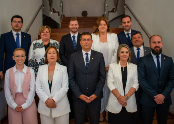 El nuevo equipo de gobierno.