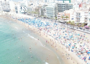 La ocupación hotelera de Benidorm mejora, pero sigue por detrás de 2019