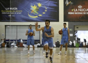 Argentina entrena en La Nucía para preparar el clasificatorio para el pre-olímpico