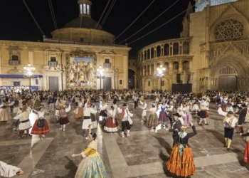 La plaza de la Reina acogerá este miércoles la celebración del Dia de la Dansa Tradicional Valenciana