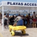Cerca de 5.000 personas han hecho uso de los puntos de playas accesibles