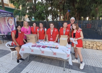 Cruz Roja participó en las Fiestas de l’Albir con una campaña de concienciación sobre el abuso del alcohol