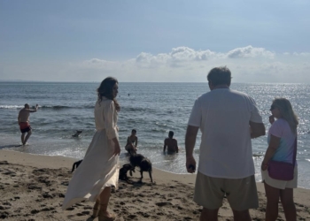 Cientos de personas disfrutan de la “Doggy Beach” este verano con todos los servicios