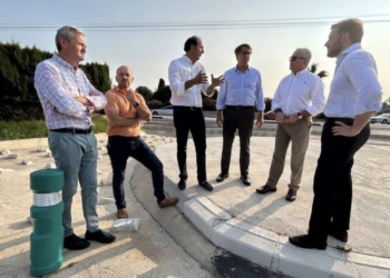 Elche proyecta obras para acabar con las inundaciones en la carretera de Santa Pola