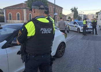 Detenido en Alcoy tras saltarse un control de alcohol y drogas y darse a la fuga