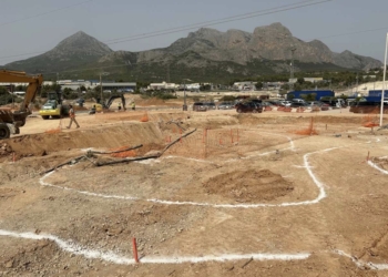 Avanzan las obras del futuro Skatepark de La Nucía