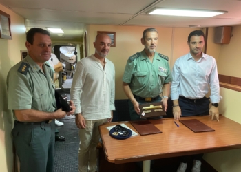 La patrullera ‘Rio Almanzora’ ya es propiedad de Torrevieja