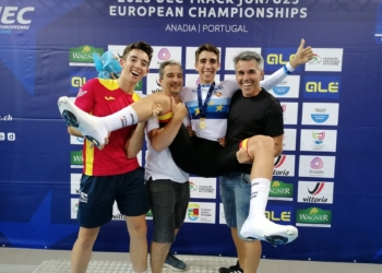 Héctor Álvarez, deslumbrante oro en el europeo de ciclismo en pista