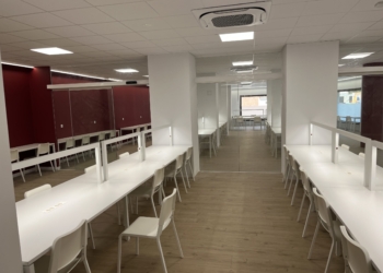 La sala de estudios 24 horas ultima su puesta a punto