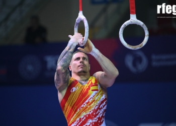 Los alcoyanos Laura Casabuena y Nestor Abad se preparan para el Campeonato del Mundo de gimnasia artística
