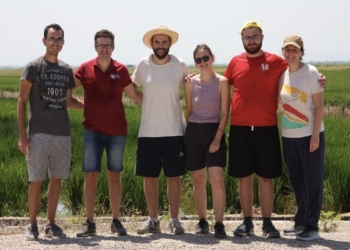 El Grupo de Teledetección Térmica valida desde los arrozales de Sueca los satélites de observación de la Tierra