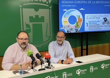 El domingo se celebra la BiciFallas impulsada por los ayuntamientos de Petrer y Elda