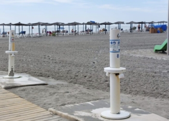 Los lavapiés de las playas dejarán de funcionar a partir de la próxima semana