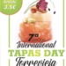 El Tapas Day Torrevieja 2023 tendrá lugar el sábado, 30 de septiembre