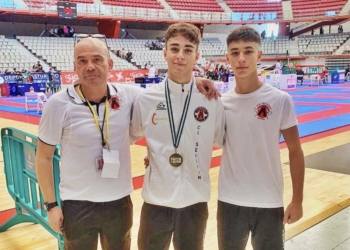 Marco Andreu gana la medalla de oro en la Liga Nacional de Kárate categoría cadete
