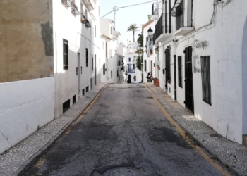 Altea reanuda hoy las obras de canalización en la calle Sol