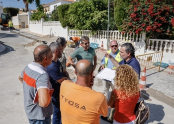 Comienzan las obras de renovación de infraestructuras hidráulicas en la Urbanización Foia Blanca de l’Alfàs