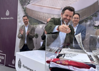 Comienzan las obras de construcción del futuro pabellón inclusivo con el acto de la primera piedra