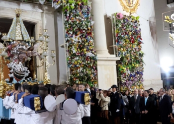 Fervor en la procesión de la Mare de Déu