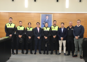 San Vicente del Raspeig incorpora cinco nuevos agentes a la plantilla de la Policía Local