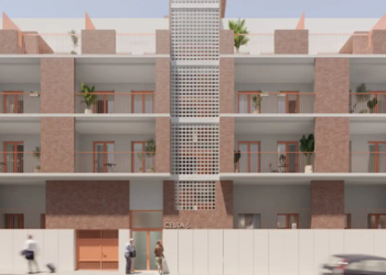 Se reanudan las obras en las casas del barrio Miguel Hernández