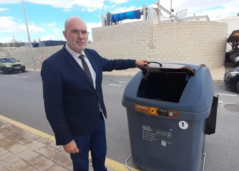 El nuevo contenedor para los residuos orgánicos llega a Alicante