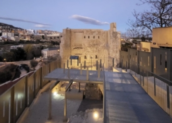 Finaliza la restauración de la Torre-Portal de Cocentaina