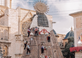 València inicia los trabajos de restauración del cadafal de la Virgen