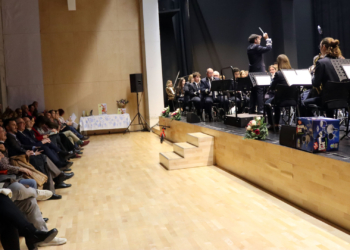 La Unión Musical de Benidorm culmina los actos en honor a Santa Cecilia
