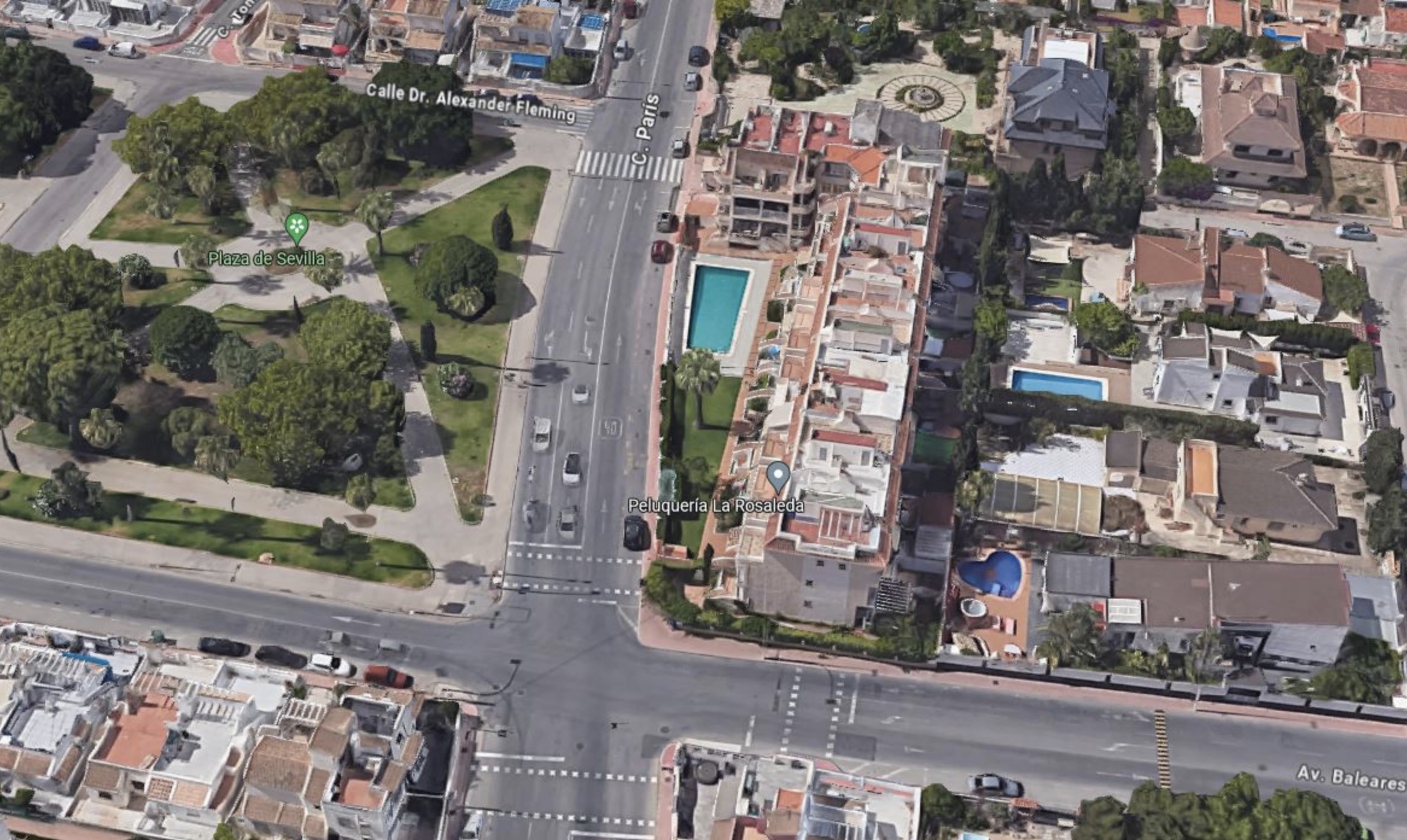 Ya han comenzado las obras de resaltado en las calles París y Roma