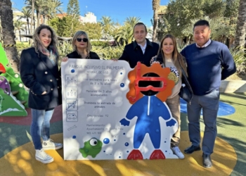 Santa Pola estrena el nuevo parque infantil inclusivo en El Palmeral