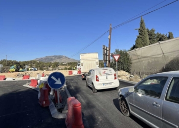 La Rotonda del Tossal concluirá después de Reyes