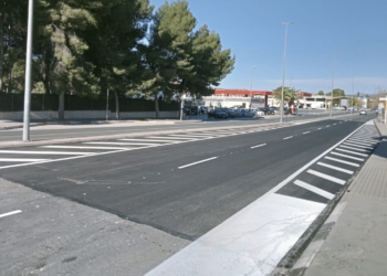 Petrer acomete la reparación de varios tramos de la avenida del Mediterráneo