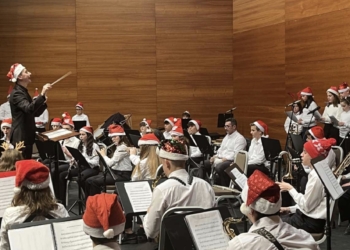 La Banda Jove y los coros escolares protagonizan el Concert de Nadal de la Unió Musical