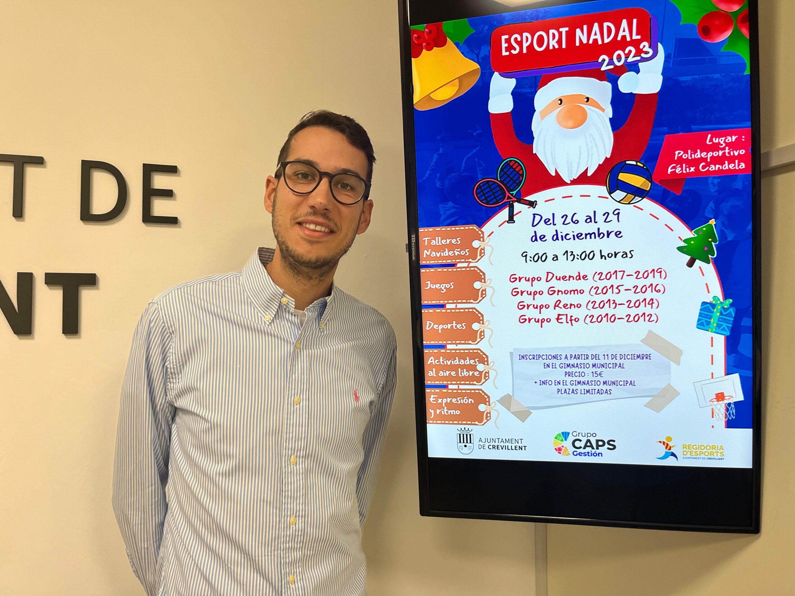 Deportes abre las inscripciones para “Esport Nadal 2023”