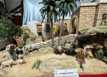 La Asociación de Belenistas de Alicante inaugura el Belén de la Guardia Civil