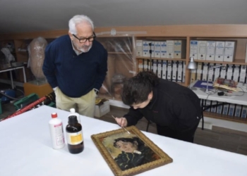 Alcoy restaura el Retrato de Doña Teresa Miró de Lorenzo Casanova Ruiz
