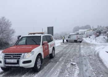 La Diputación activa el dispositivo de invierno ante la bajada de las temperaturas en sus carreteras