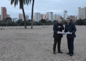 Benidorm estrena un aparcamiento en Bernat de Sarrià