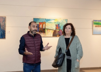 Hasta el 12 de febrero puede visitarse en la Casa de Cultura la exposición ‘Impacto’ de la artista Lina Fita